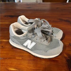 New Balance Kids Gray Lace-Up Sneakers - Mesh & Suede